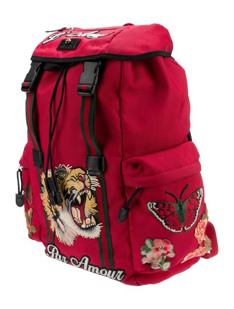 gucci backpack with tiger|gucci l'aveugle backpack.